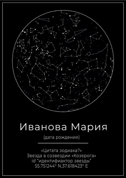 Именной сертификат
